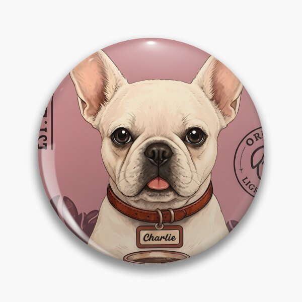 Item preview, Charming Pastel Frenchie Coffee House designed and sold by interdesigner.