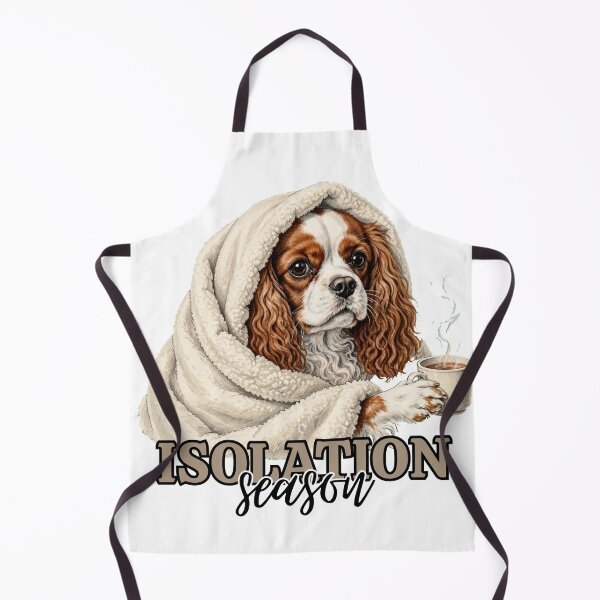Item preview, Isolation Season - Cozy Cavalier King Charles Spaniel designed and sold by Neurospicy Trolls.