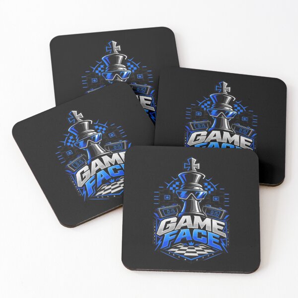 Item preview, Game Face Competitive Chess Player Design designed and sold by KnightVibe.