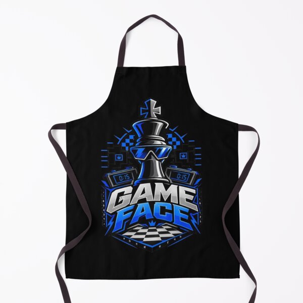 Item preview, Game Face Competitive Chess Player Design designed and sold by KnightVibe.