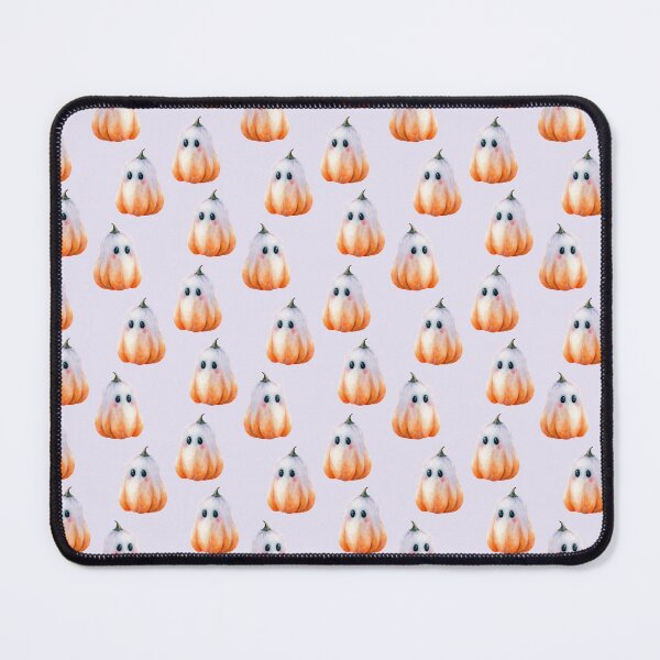 Item preview, Adorable Ghost Pumpkin Halloween Watercolor Seamless Pattern Delight Forever designed and sold by EL-Lebedenko.