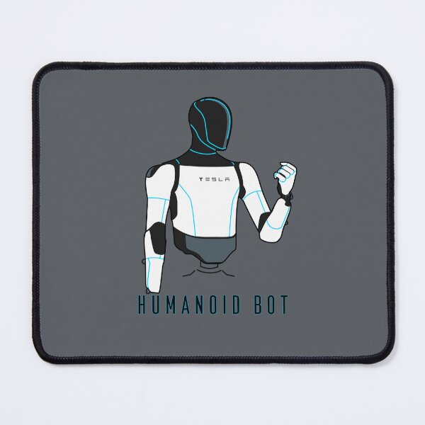 Item preview, "Humanoid Bot" Tesla Optimus Robot | Minimalist Tech & AI T-Shirt designed and sold by Fan Art Station .
