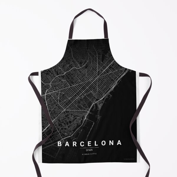 Item preview, Barcelona Map Print | Minimalist Noir City Map | Barcelona Wall Art Poster designed and sold by Lovely Maps.