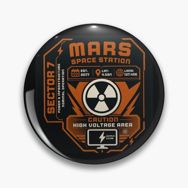 Artikelvorschau, Mars Space Station Sci-Fi Tech Design entworfen und verkauft von Astro Technical.