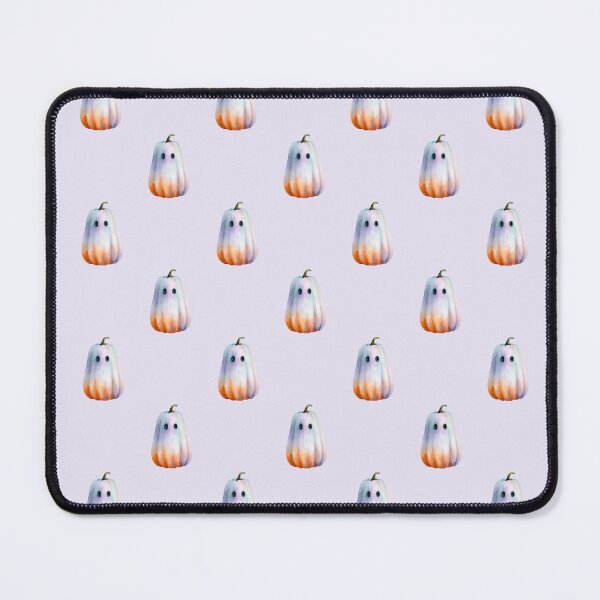 Item preview, Pastel Ghost Pumpkin Halloween Watercolor Seamless Pattern Cozy Magic designed and sold by EL-Lebedenko.