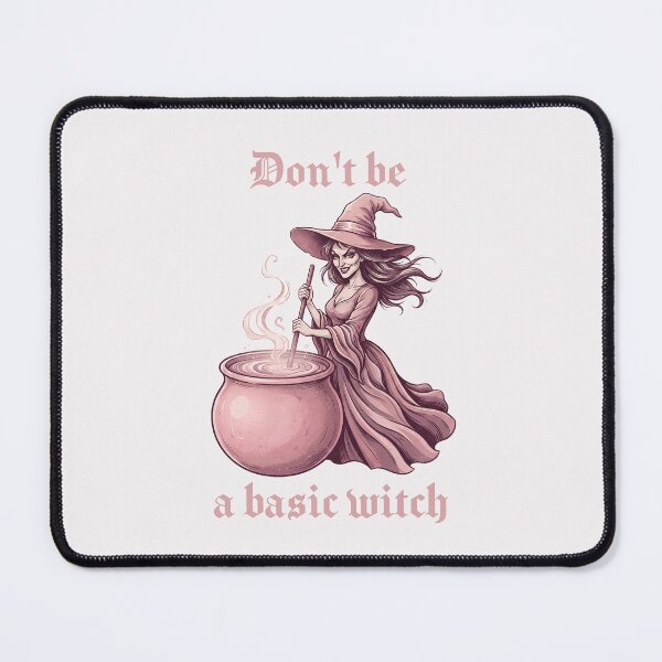 Item preview, Pinkoween Don't Be A Basic Witch Potion Cauldron designed and sold by MythicCotton.