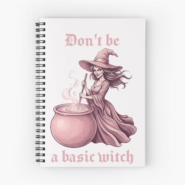 Item preview, Pinkoween Don't Be A Basic Witch Potion Cauldron designed and sold by MythicCotton.