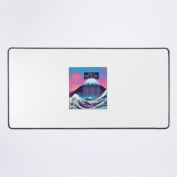 Item preview, Reality Not Found: Glitch Art Fuji designed and sold by nnnememtw.