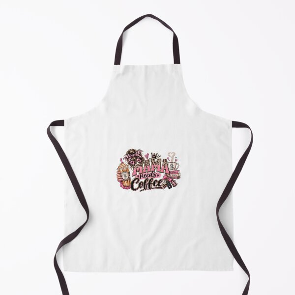 Item preview, MAMA NEEDS COFFEE Pink Leopard Mom designed and sold by GoodVibe Prints.