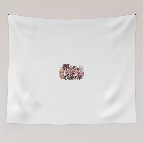 Item preview, MAMA NEEDS COFFEE Pink Leopard Mom designed and sold by     GoodVibe Prints.