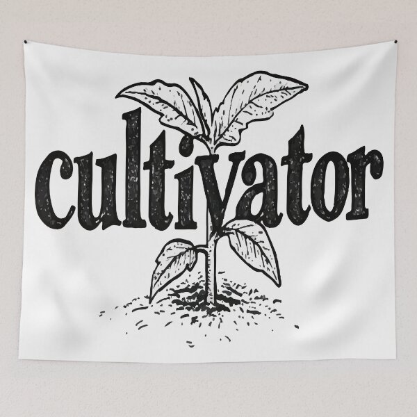 Item preview, Cultivator Black and White designed and sold by RichardRags.