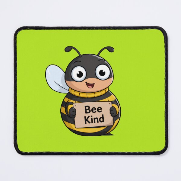 Item preview, Bee Kind Cute Cartoon Bee designed and sold by MushArtist.