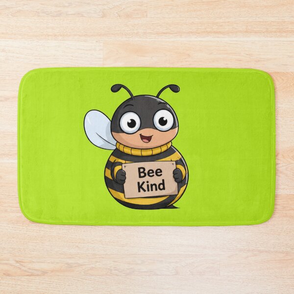 Item preview, Bee Kind Cute Cartoon Bee designed and sold by MushArtist.