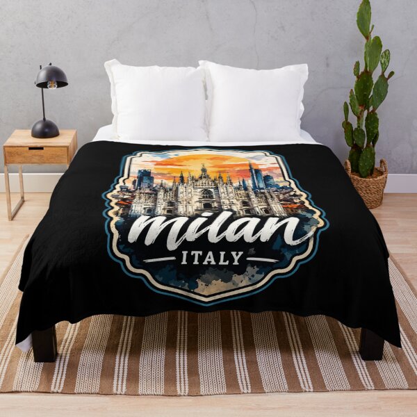 Item preview, Milan Italy Europe Watercolor Travel designed and sold by TomFrontierArt.