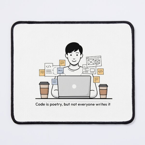 Item preview, Code is Poetry, Web Designer designed and sold by NiftyWrx.
