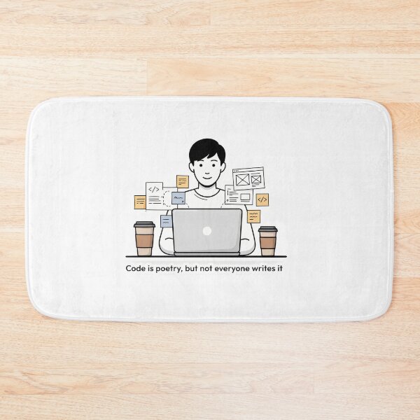 Item preview, Code is Poetry, Web Designer designed and sold by NiftyWrx.