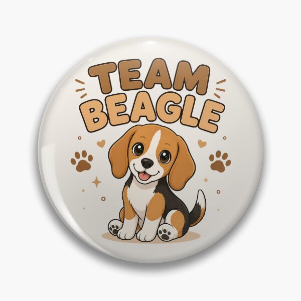 Item preview, Team Beagle – Cute Kawaii Beagle Dog Design designed and sold by FloreDreamStudio.