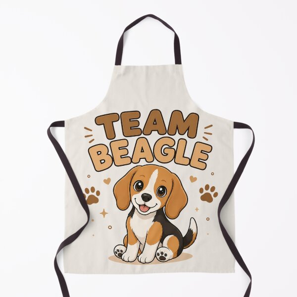 Artikelvorschau, Team Beagle – Niedliches Kawaii-Beagle-Hundedesign entworfen und verkauft von FloreDreamStudio.