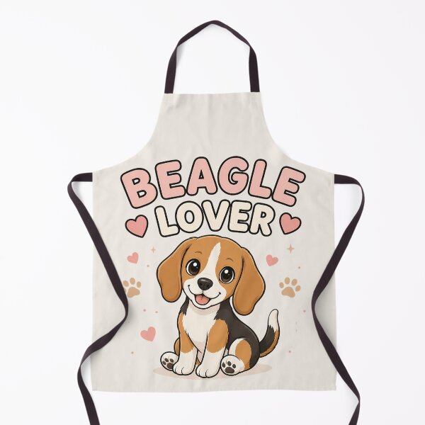 Artikelvorschau, Beagle-Liebhaber – Niedliches Kawaii-Beagle-Hundedesign entworfen und verkauft von FloreDreamStudio.