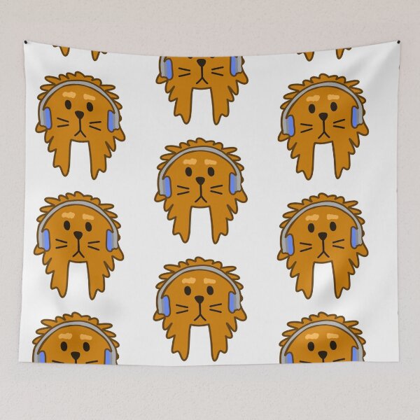 Item preview, 80s lion designed and sold by Eloiseteb.
