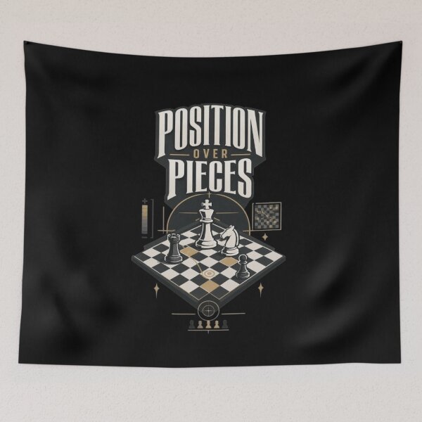 Item preview, Position Over Pieces Advanced Chess Strategy designed and sold by KnightVibe.