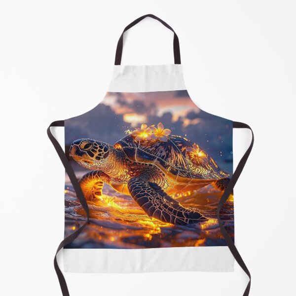 Item preview, Sea Turtle Golden Sparkling Light designed and sold by Hawaii26.