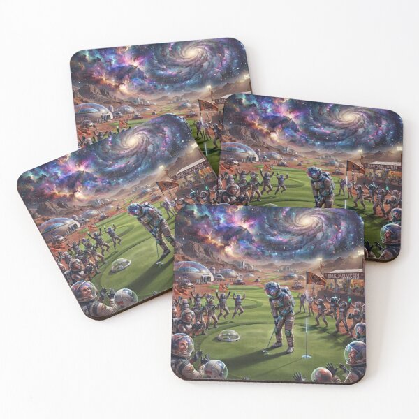 Item preview, Golf tournament on mars designed and sold by Unique designs for all ages.