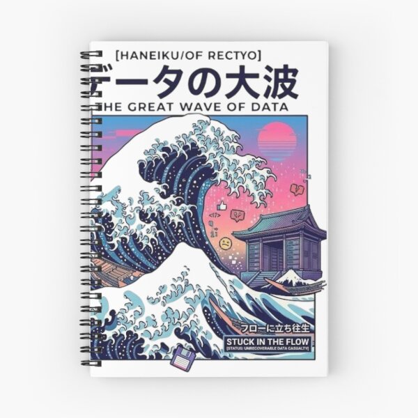 Item preview, Digital Tsunami: Stuck in the Flow designed and sold by nnnememtw.