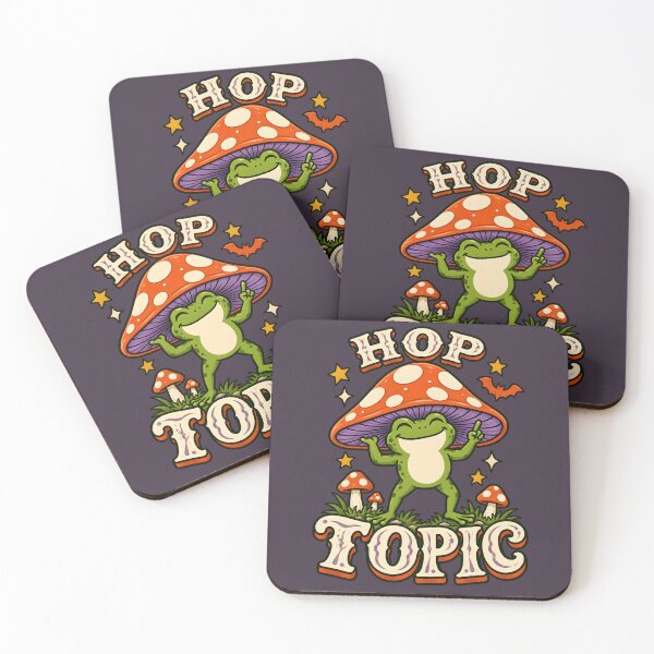 Item preview, Hop Topic Funny Mushroom Hat Frog designed and sold by  MAD's Recreation Studio.