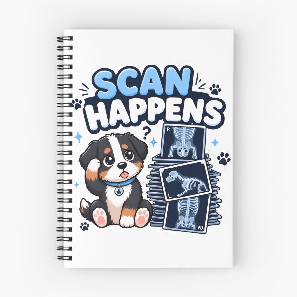 Item preview, Scan Happens – Funny Veterinary Radiology Dog designed and sold by Bettybee00.