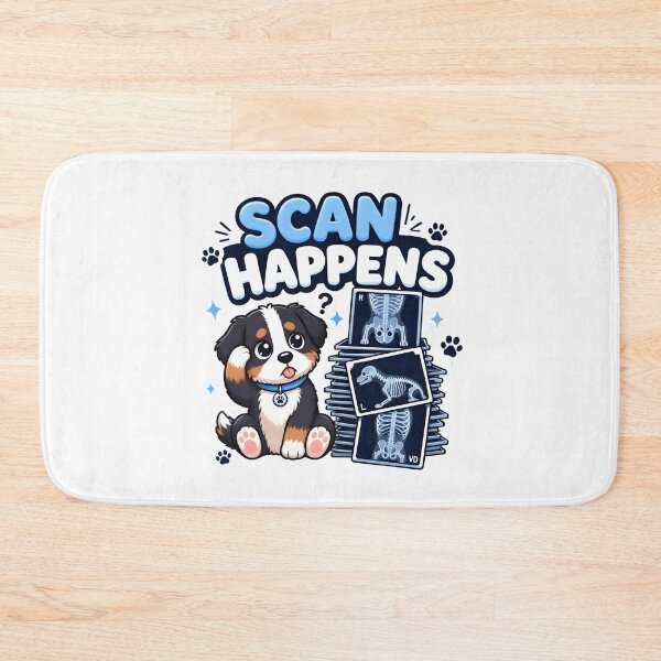 Item preview, Scan Happens – Funny Veterinary Radiology Dog designed and sold by Bettybee00.