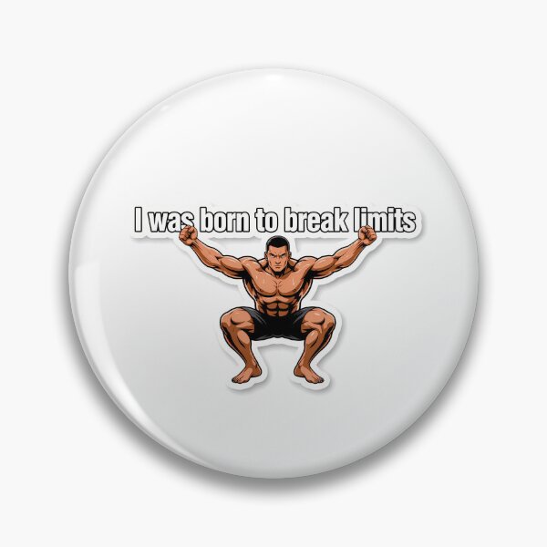 Item preview, Breaking Limits Bold Calisthenics Motivation designed and sold by NiftyWrx.