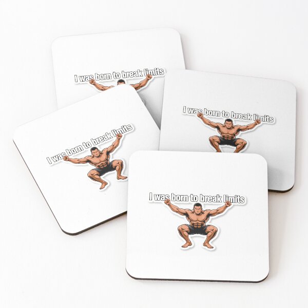 Item preview, Breaking Limits Bold Calisthenics Motivation designed and sold by NiftyWrx.