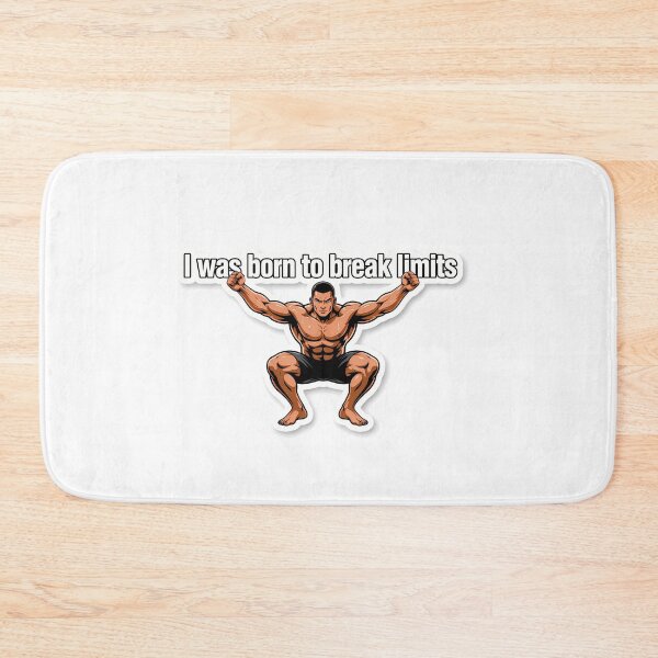 Item preview, Breaking Limits Bold Calisthenics Motivation designed and sold by NiftyWrx.