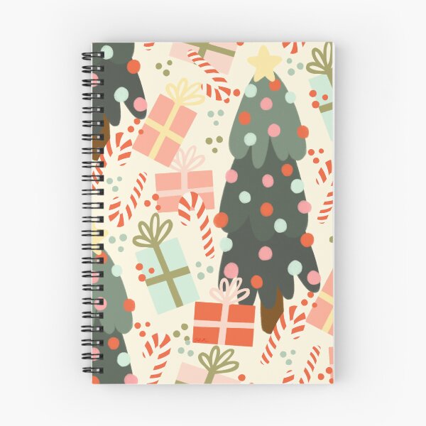 Item preview, Christmas trees, presents and candy canes designed and sold by studioaudrea.