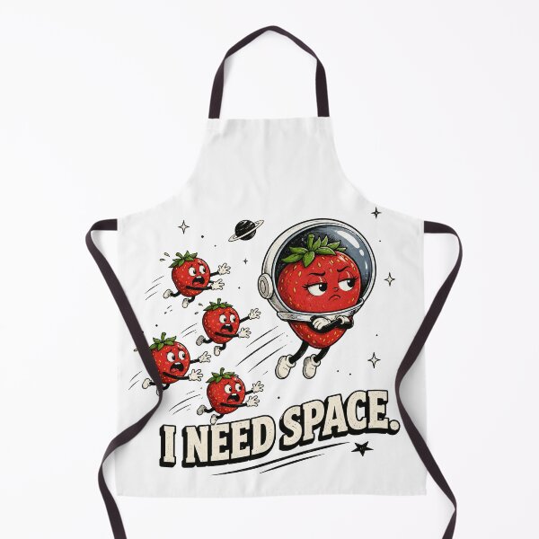 Item preview, I Need Space – Funny Strawberry Astronaut designed and sold by Lily Lola.