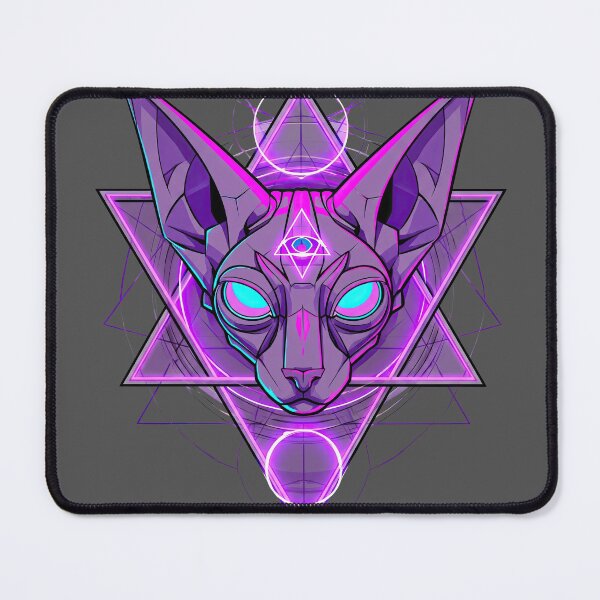 Item preview, Geometric Cat Graphic designed and sold by folskullyz.