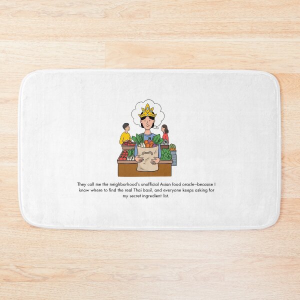 Item preview, Asian Food Oracle with Thai Basil designed and sold by NiftyWrx.