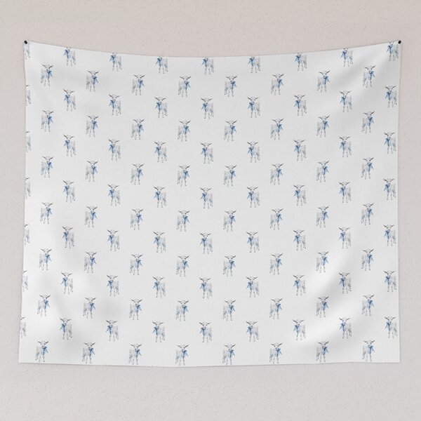 Item preview, Sweet Baby Goat Watercolor Seamless Pattern Farmhouse Nursery Charm designed and sold by EL-Lebedenko.