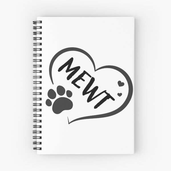 Item preview, Mewt cat in a heart with a paw, great gift for dog or cat owners  designed and sold by OCS1337.