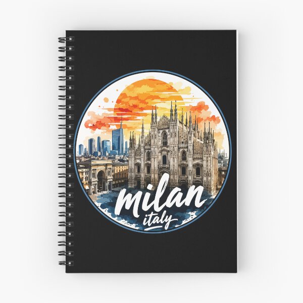 Item preview, Milan Italy Europe Travel Watercolor designed and sold by TomFrontierArt.