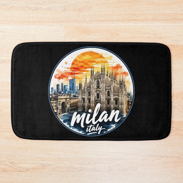 Item preview, Milan Italy Europe Travel Watercolor designed and sold by TomFrontierArt.