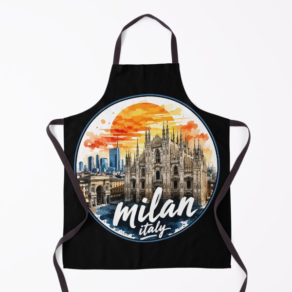 Item preview, Milan Italy Europe Travel Watercolor designed and sold by TomFrontierArt.