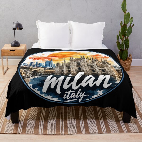 Item preview, Milan Italy Europe Travel Watercolor designed and sold by TomFrontierArt.