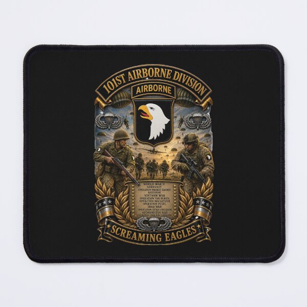 Item preview, Army - 101st Airborne Division - Screaming Eagles - Collage - 3D - Enhanced designed and sold by Military Insignia Products.