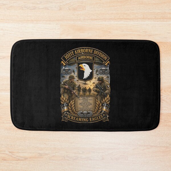 Item preview, Army - 101st Airborne Division - Screaming Eagles - Collage - 3D - Enhanced designed and sold by Military Insignia Products.