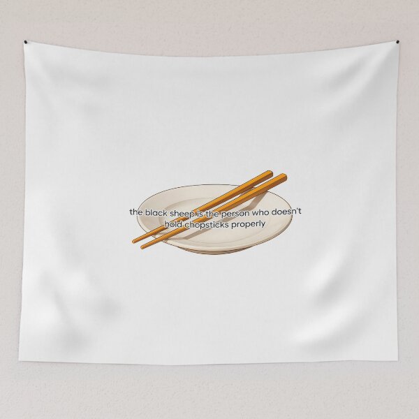 Item preview, Chopstick Etiquette Wisdom designed and sold by NiftyWrx.