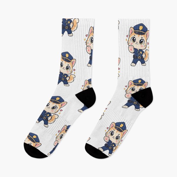 Item preview, Cute Police Cat Patrol Officer designed and sold by HoopeStylee.
