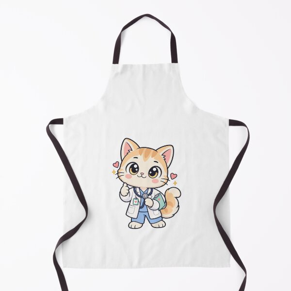 Item preview, Kawaii Cat Doctor Ready To Help designed and sold by HoopeStylee.