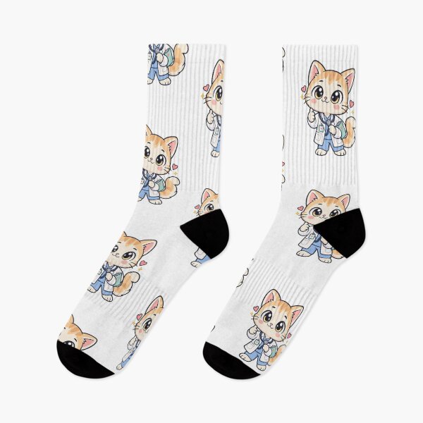Item preview, Kawaii Cat Doctor Ready To Help designed and sold by HoopeStylee.